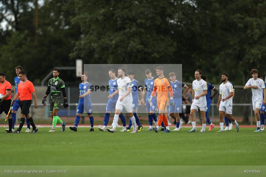 sport, action, Sportgeläde, Regionalliga Südwest, Hessenliga, HFV, Fussball, FSV Frankfurt, FSV, FCB, FC Bayern Alzenau, Alzenau, 13.07.2024 - Bild-ID: 2419346