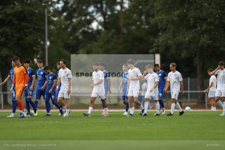 sport, action, Sportgeläde, Regionalliga Südwest, Hessenliga, HFV, Fussball, FSV Frankfurt, FSV, FCB, FC Bayern Alzenau, Alzenau, 13.07.2024 - Bild-ID: 2419347