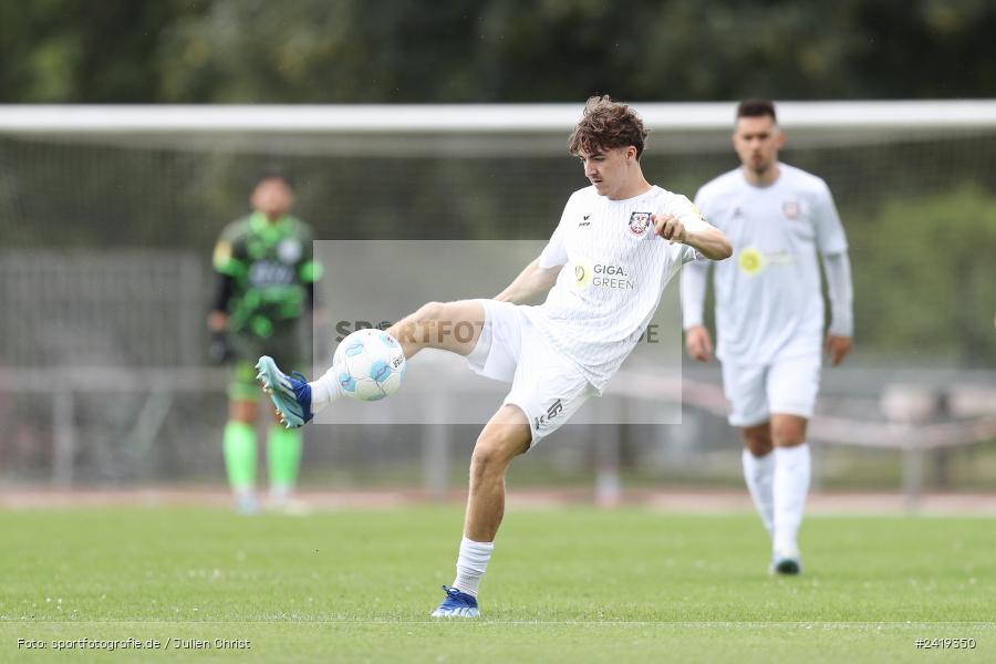 sport, action, Sportgeläde, Regionalliga Südwest, Hessenliga, HFV, Fussball, FSV Frankfurt, FSV, FCB, FC Bayern Alzenau, Alzenau, 13.07.2024 - Bild-ID: 2419350