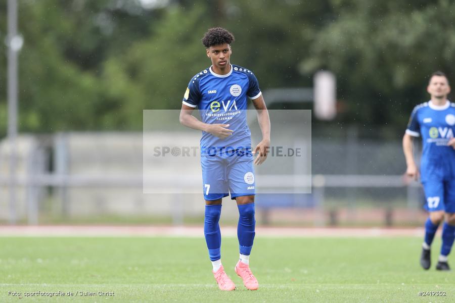 sport, action, Sportgeläde, Regionalliga Südwest, Hessenliga, HFV, Fussball, FSV Frankfurt, FSV, FCB, FC Bayern Alzenau, Alzenau, 13.07.2024 - Bild-ID: 2419352