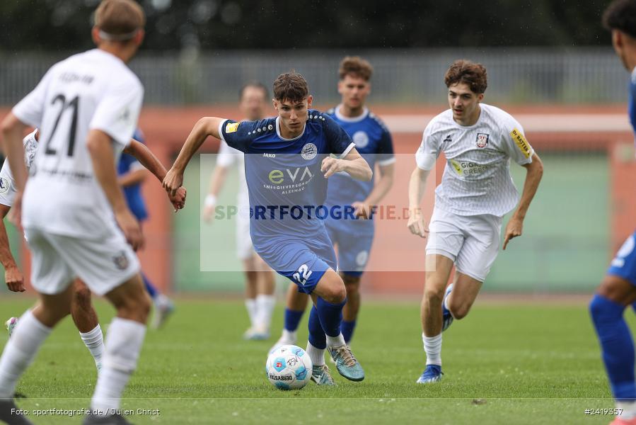 sport, action, Sportgeläde, Regionalliga Südwest, Hessenliga, HFV, Fussball, FSV Frankfurt, FSV, FCB, FC Bayern Alzenau, Alzenau, 13.07.2024 - Bild-ID: 2419357
