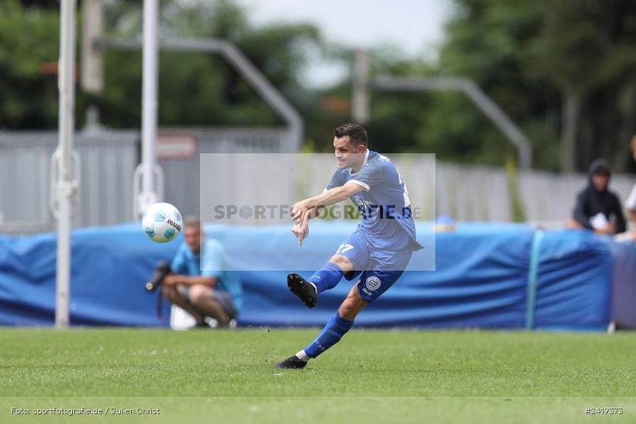 sport, action, Sportgeläde, Regionalliga Südwest, Hessenliga, HFV, Fussball, FSV Frankfurt, FSV, FCB, FC Bayern Alzenau, Alzenau, 13.07.2024 - Bild-ID: 2419373