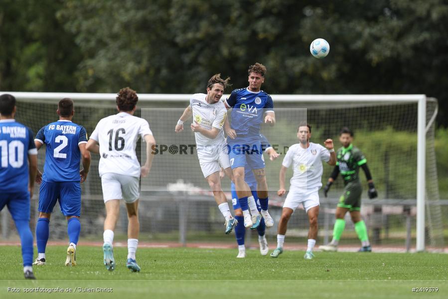 sport, action, Sportgeläde, Regionalliga Südwest, Hessenliga, HFV, Fussball, FSV Frankfurt, FSV, FCB, FC Bayern Alzenau, Alzenau, 13.07.2024 - Bild-ID: 2419379 sport, action, Sportgeläde, Regionalliga Südwest, Hessenliga, HFV, Fussball, FSV Frankfurt, FSV, FCB, FC Bayern Alzenau, Alzenau, 13.07.2024 - Bild-ID: 2419379