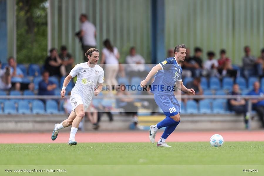 sport, action, Sportgeläde, Regionalliga Südwest, Hessenliga, HFV, Fussball, FSV Frankfurt, FSV, FCB, FC Bayern Alzenau, Alzenau, 13.07.2024 - Bild-ID: 2419382 sport, action, Sportgeläde, Regionalliga Südwest, Hessenliga, HFV, Fussball, FSV Frankfurt, FSV, FCB, FC Bayern Alzenau, Alzenau, 13.07.2024 - Bild-ID: 2419382