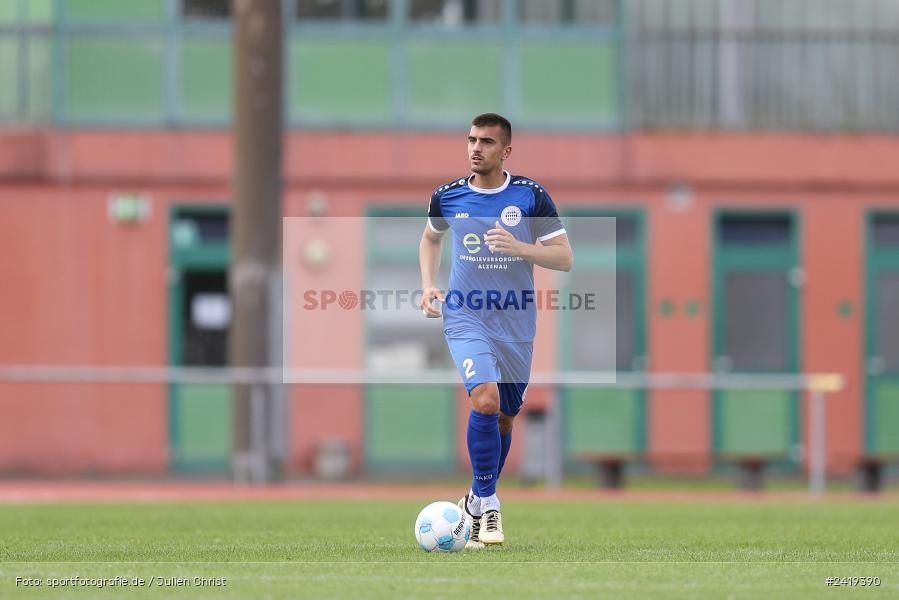 sport, action, Sportgeläde, Regionalliga Südwest, Hessenliga, HFV, Fussball, FSV Frankfurt, FSV, FCB, FC Bayern Alzenau, Alzenau, 13.07.2024 - Bild-ID: 2419390
