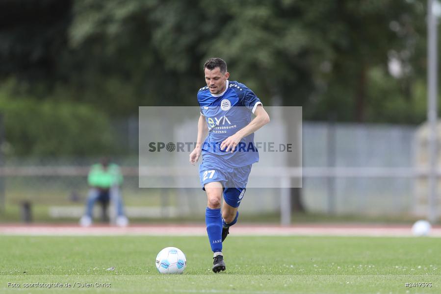 sport, action, Sportgeläde, Regionalliga Südwest, Hessenliga, HFV, Fussball, FSV Frankfurt, FSV, FCB, FC Bayern Alzenau, Alzenau, 13.07.2024 - Bild-ID: 2419393