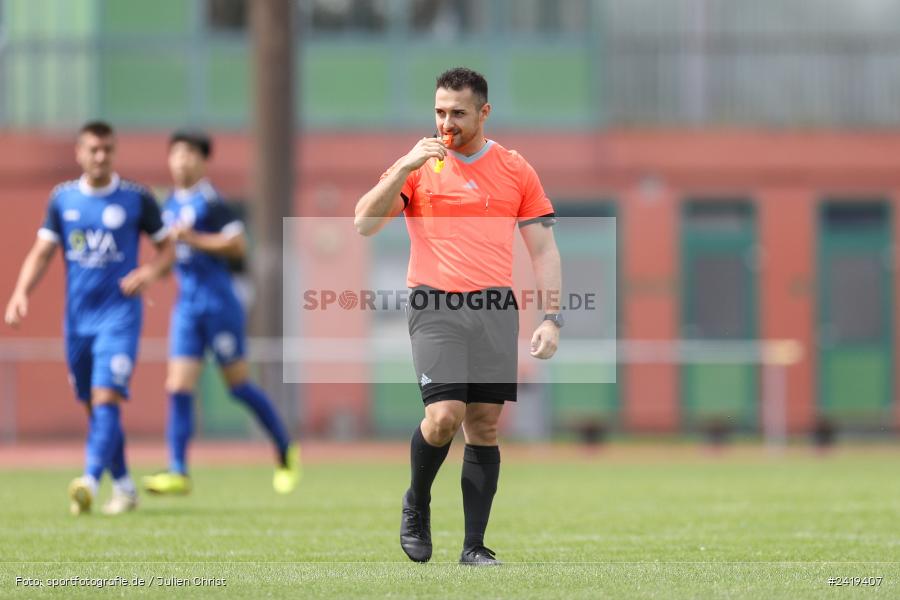 sport, action, Sportgeläde, Regionalliga Südwest, Hessenliga, HFV, Fussball, FSV Frankfurt, FSV, FCB, FC Bayern Alzenau, Alzenau, 13.07.2024 - Bild-ID: 2419407