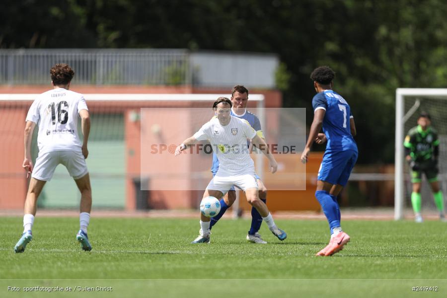 sport, action, Sportgeläde, Regionalliga Südwest, Hessenliga, HFV, Fussball, FSV Frankfurt, FSV, FCB, FC Bayern Alzenau, Alzenau, 13.07.2024 - Bild-ID: 2419412