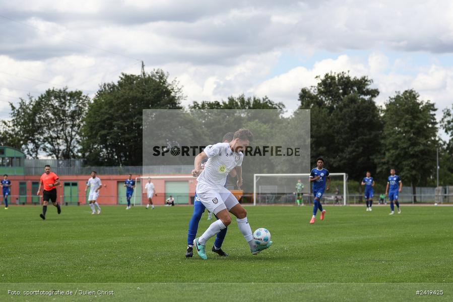 sport, action, Sportgeläde, Regionalliga Südwest, Hessenliga, HFV, Fussball, FSV Frankfurt, FSV, FCB, FC Bayern Alzenau, Alzenau, 13.07.2024 - Bild-ID: 2419425