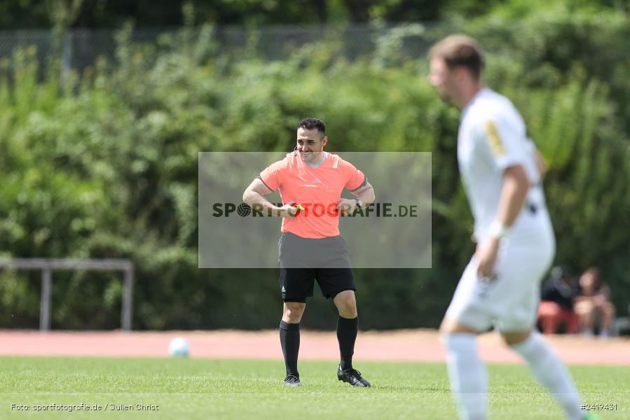 sport, action, Sportgeläde, Regionalliga Südwest, Hessenliga, HFV, Fussball, FSV Frankfurt, FSV, FCB, FC Bayern Alzenau, Alzenau, 13.07.2024 - Bild-ID: 2419431