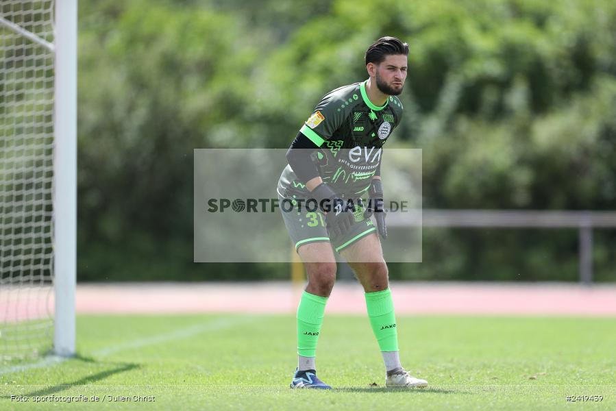 sport, action, Sportgeläde, Regionalliga Südwest, Hessenliga, HFV, Fussball, FSV Frankfurt, FSV, FCB, FC Bayern Alzenau, Alzenau, 13.07.2024 - Bild-ID: 2419439