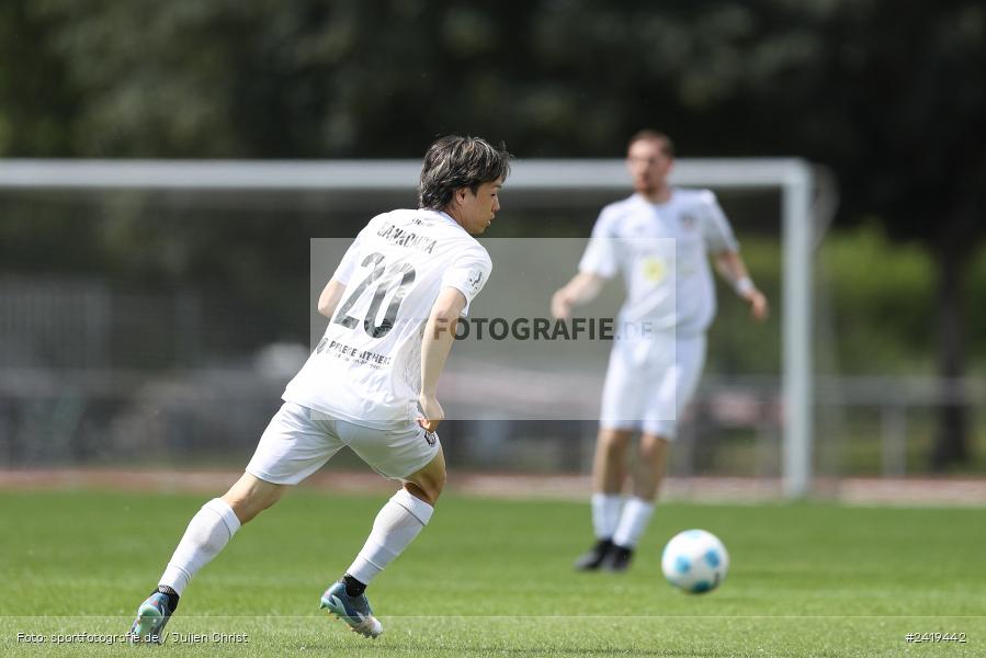 sport, action, Sportgeläde, Regionalliga Südwest, Hessenliga, HFV, Fussball, FSV Frankfurt, FSV, FCB, FC Bayern Alzenau, Alzenau, 13.07.2024 - Bild-ID: 2419442