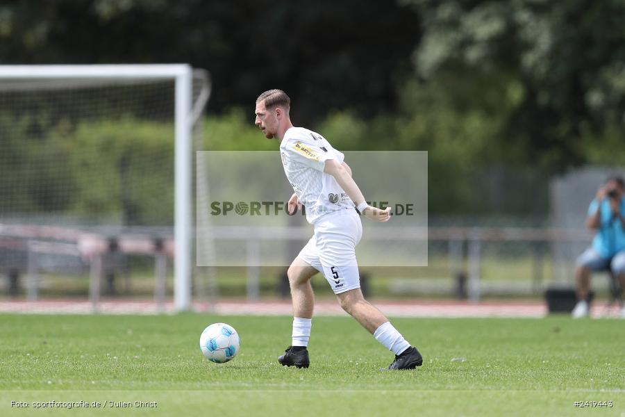 sport, action, Sportgeläde, Regionalliga Südwest, Hessenliga, HFV, Fussball, FSV Frankfurt, FSV, FCB, FC Bayern Alzenau, Alzenau, 13.07.2024 - Bild-ID: 2419443