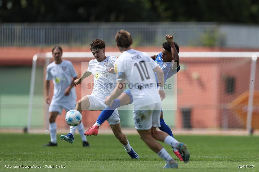 sport, action, Sportgeläde, Regionalliga Südwest, Hessenliga, HFV, Fussball, FSV Frankfurt, FSV, FCB, FC Bayern Alzenau, Alzenau, 13.07.2024 - Bild-ID: 2419445