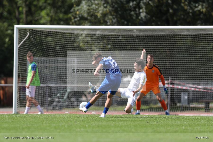 sport, action, Sportgeläde, Regionalliga Südwest, Hessenliga, HFV, Fussball, FSV Frankfurt, FSV, FCB, FC Bayern Alzenau, Alzenau, 13.07.2024 - Bild-ID: 2419456