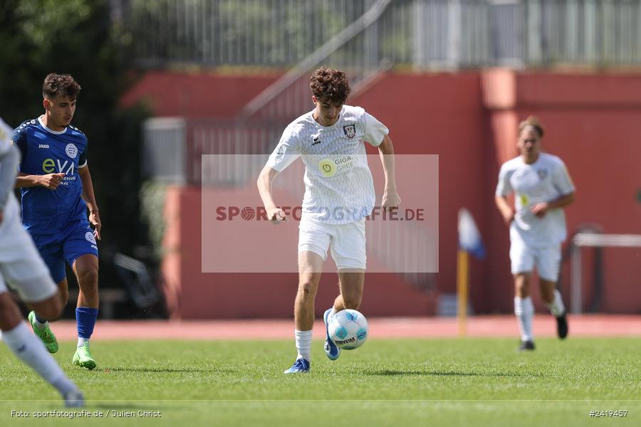 sport, action, Sportgeläde, Regionalliga Südwest, Hessenliga, HFV, Fussball, FSV Frankfurt, FSV, FCB, FC Bayern Alzenau, Alzenau, 13.07.2024 - Bild-ID: 2419457