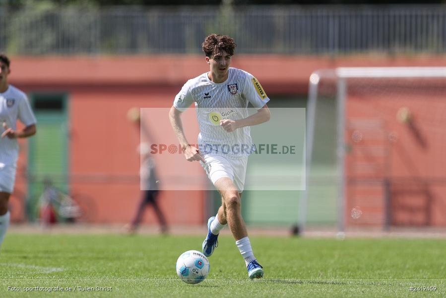 sport, action, Sportgeläde, Regionalliga Südwest, Hessenliga, HFV, Fussball, FSV Frankfurt, FSV, FCB, FC Bayern Alzenau, Alzenau, 13.07.2024 - Bild-ID: 2419459
