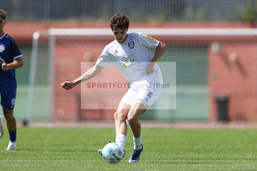 sport, action, Sportgeläde, Regionalliga Südwest, Hessenliga, HFV, Fussball, FSV Frankfurt, FSV, FCB, FC Bayern Alzenau, Alzenau, 13.07.2024 - Bild-ID: 2419460
