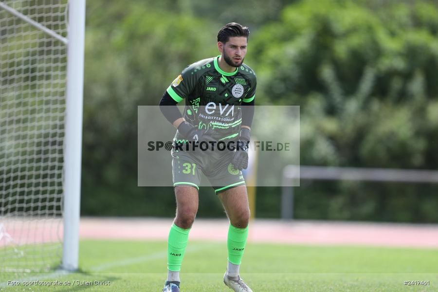 sport, action, Sportgeläde, Regionalliga Südwest, Hessenliga, HFV, Fussball, FSV Frankfurt, FSV, FCB, FC Bayern Alzenau, Alzenau, 13.07.2024 - Bild-ID: 2419461