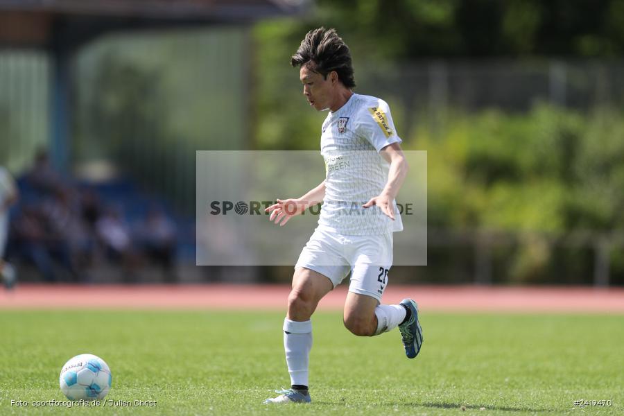 sport, action, Sportgeläde, Regionalliga Südwest, Hessenliga, HFV, Fussball, FSV Frankfurt, FSV, FCB, FC Bayern Alzenau, Alzenau, 13.07.2024 - Bild-ID: 2419470
