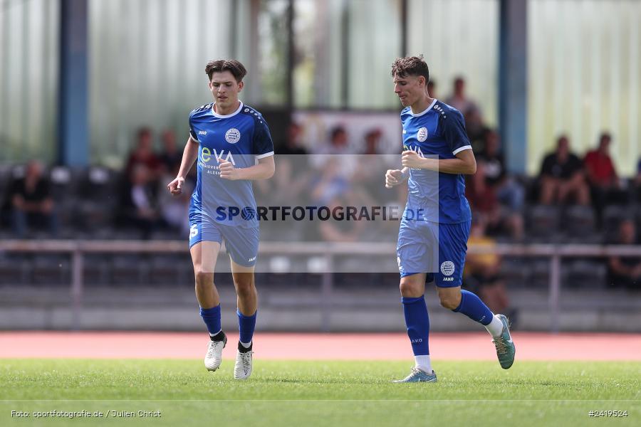 sport, action, Sportgeläde, Regionalliga Südwest, Hessenliga, HFV, Fussball, FSV Frankfurt, FSV, FCB, FC Bayern Alzenau, Alzenau, 13.07.2024 - Bild-ID: 2419524