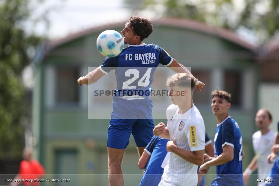 sport, action, Sportgeläde, Regionalliga Südwest, Hessenliga, HFV, Fussball, FSV Frankfurt, FSV, FCB, FC Bayern Alzenau, Alzenau, 13.07.2024 - Bild-ID: 2419525
