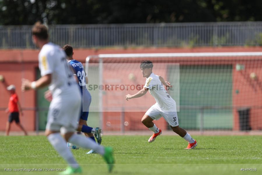 sport, action, Sportgeläde, Regionalliga Südwest, Hessenliga, HFV, Fussball, FSV Frankfurt, FSV, FCB, FC Bayern Alzenau, Alzenau, 13.07.2024 - Bild-ID: 2419528