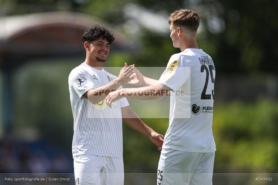 sport, action, Sportgeläde, Regionalliga Südwest, Hessenliga, HFV, Fussball, FSV Frankfurt, FSV, FCB, FC Bayern Alzenau, Alzenau, 13.07.2024 - Bild-ID: 2419532