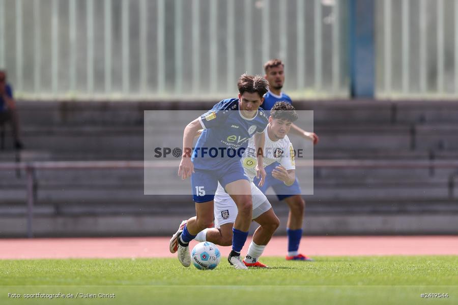sport, action, Sportgeläde, Regionalliga Südwest, Hessenliga, HFV, Fussball, FSV Frankfurt, FSV, FCB, FC Bayern Alzenau, Alzenau, 13.07.2024 - Bild-ID: 2419544 sport, action, Sportgeläde, Regionalliga Südwest, Hessenliga, HFV, Fussball, FSV Frankfurt, FSV, FCB, FC Bayern Alzenau, Alzenau, 13.07.2024 - Bild-ID: 2419544