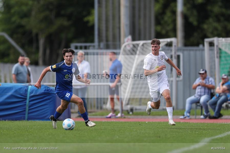 sport, action, Sportgeläde, Regionalliga Südwest, Hessenliga, HFV, Fussball, FSV Frankfurt, FSV, FCB, FC Bayern Alzenau, Alzenau, 13.07.2024 - Bild-ID: 2419554 sport, action, Sportgeläde, Regionalliga Südwest, Hessenliga, HFV, Fussball, FSV Frankfurt, FSV, FCB, FC Bayern Alzenau, Alzenau, 13.07.2024 - Bild-ID: 2419554