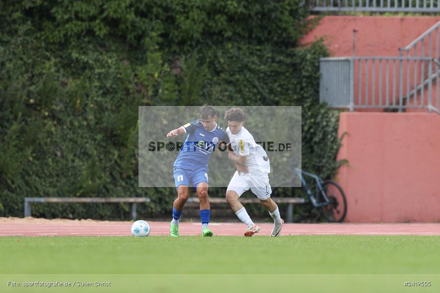 sport, action, Sportgeläde, Regionalliga Südwest, Hessenliga, HFV, Fussball, FSV Frankfurt, FSV, FCB, FC Bayern Alzenau, Alzenau, 13.07.2024 - Bild-ID: 2419555 sport, action, Sportgeläde, Regionalliga Südwest, Hessenliga, HFV, Fussball, FSV Frankfurt, FSV, FCB, FC Bayern Alzenau, Alzenau, 13.07.2024 - Bild-ID: 2419555