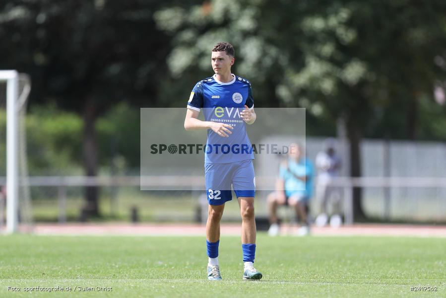 sport, action, Sportgeläde, Regionalliga Südwest, Hessenliga, HFV, Fussball, FSV Frankfurt, FSV, FCB, FC Bayern Alzenau, Alzenau, 13.07.2024 - Bild-ID: 2419562