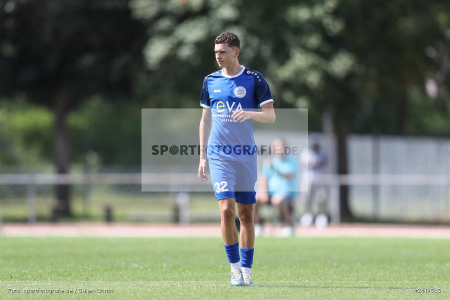 sport, action, Sportgeläde, Regionalliga Südwest, Hessenliga, HFV, Fussball, FSV Frankfurt, FSV, FCB, FC Bayern Alzenau, Alzenau, 13.07.2024 - Bild-ID: 2419563