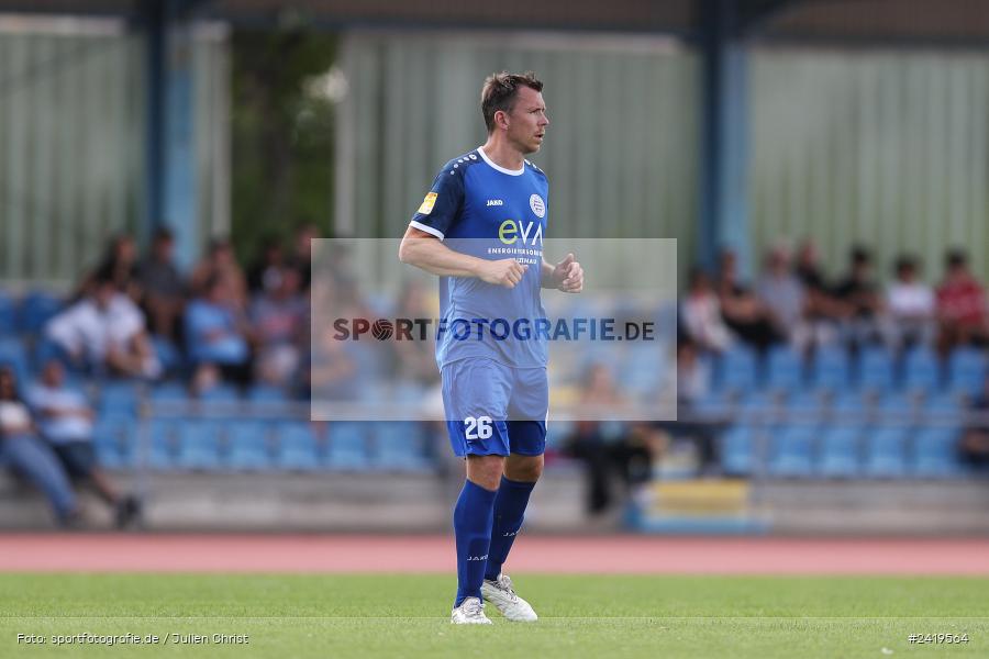 sport, action, Sportgeläde, Regionalliga Südwest, Hessenliga, HFV, Fussball, FSV Frankfurt, FSV, FCB, FC Bayern Alzenau, Alzenau, 13.07.2024 - Bild-ID: 2419564