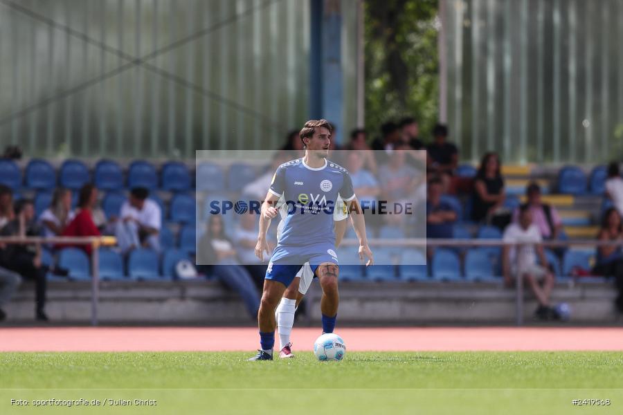 sport, action, Sportgeläde, Regionalliga Südwest, Hessenliga, HFV, Fussball, FSV Frankfurt, FSV, FCB, FC Bayern Alzenau, Alzenau, 13.07.2024 - Bild-ID: 2419568