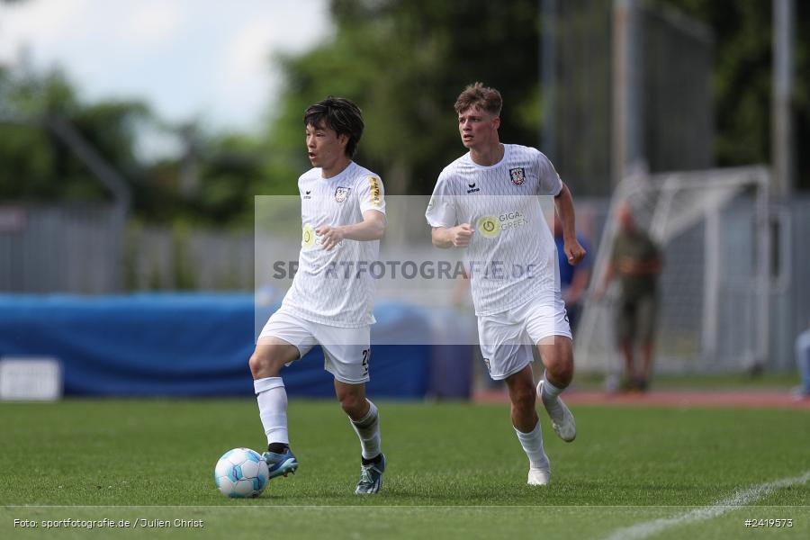 sport, action, Sportgeläde, Regionalliga Südwest, Hessenliga, HFV, Fussball, FSV Frankfurt, FSV, FCB, FC Bayern Alzenau, Alzenau, 13.07.2024 - Bild-ID: 2419573