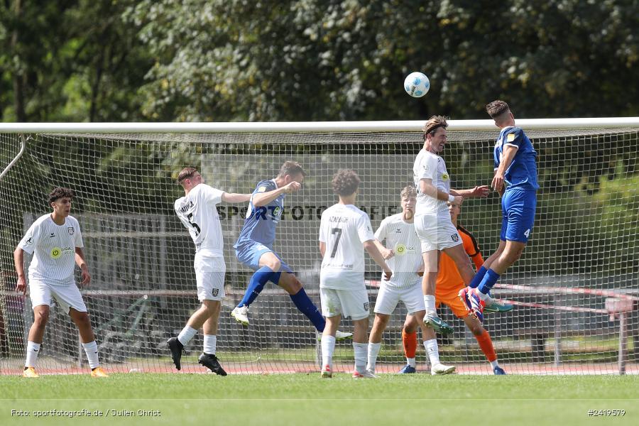 sport, action, Sportgeläde, Regionalliga Südwest, Hessenliga, HFV, Fussball, FSV Frankfurt, FSV, FCB, FC Bayern Alzenau, Alzenau, 13.07.2024 - Bild-ID: 2419579 sport, action, Sportgeläde, Regionalliga Südwest, Hessenliga, HFV, Fussball, FSV Frankfurt, FSV, FCB, FC Bayern Alzenau, Alzenau, 13.07.2024 - Bild-ID: 2419579
