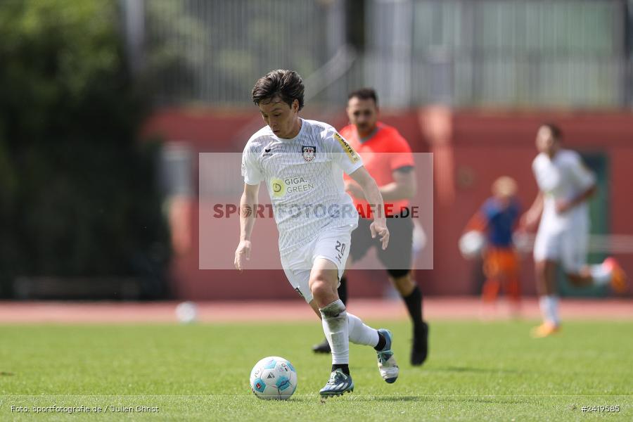 sport, action, Sportgeläde, Regionalliga Südwest, Hessenliga, HFV, Fussball, FSV Frankfurt, FSV, FCB, FC Bayern Alzenau, Alzenau, 13.07.2024 - Bild-ID: 2419585 sport, action, Sportgeläde, Regionalliga Südwest, Hessenliga, HFV, Fussball, FSV Frankfurt, FSV, FCB, FC Bayern Alzenau, Alzenau, 13.07.2024 - Bild-ID: 2419585