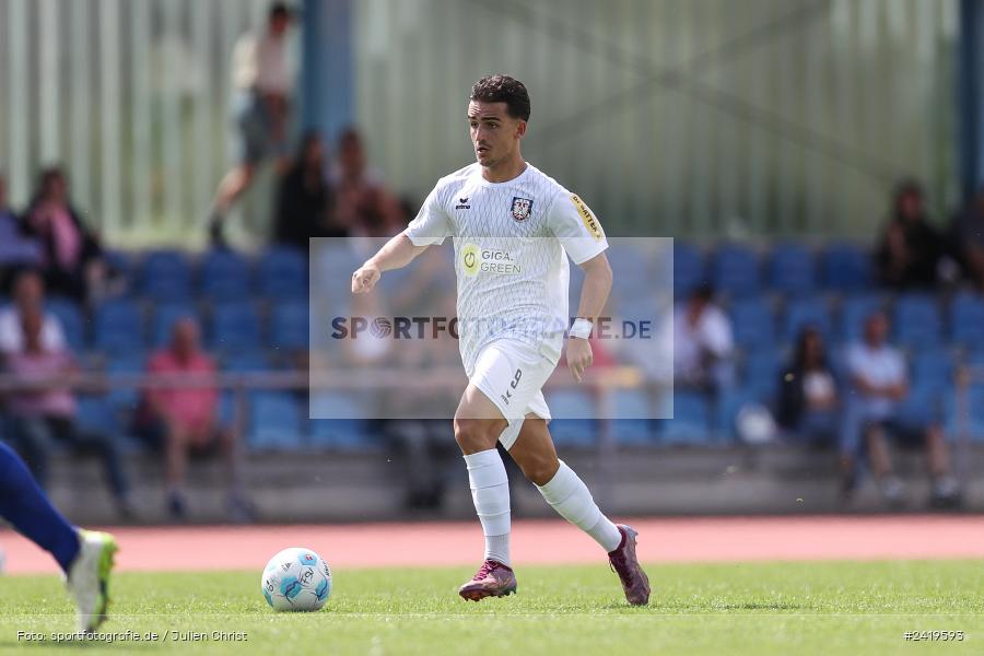 sport, action, Sportgeläde, Regionalliga Südwest, Hessenliga, HFV, Fussball, FSV Frankfurt, FSV, FCB, FC Bayern Alzenau, Alzenau, 13.07.2024 - Bild-ID: 2419593