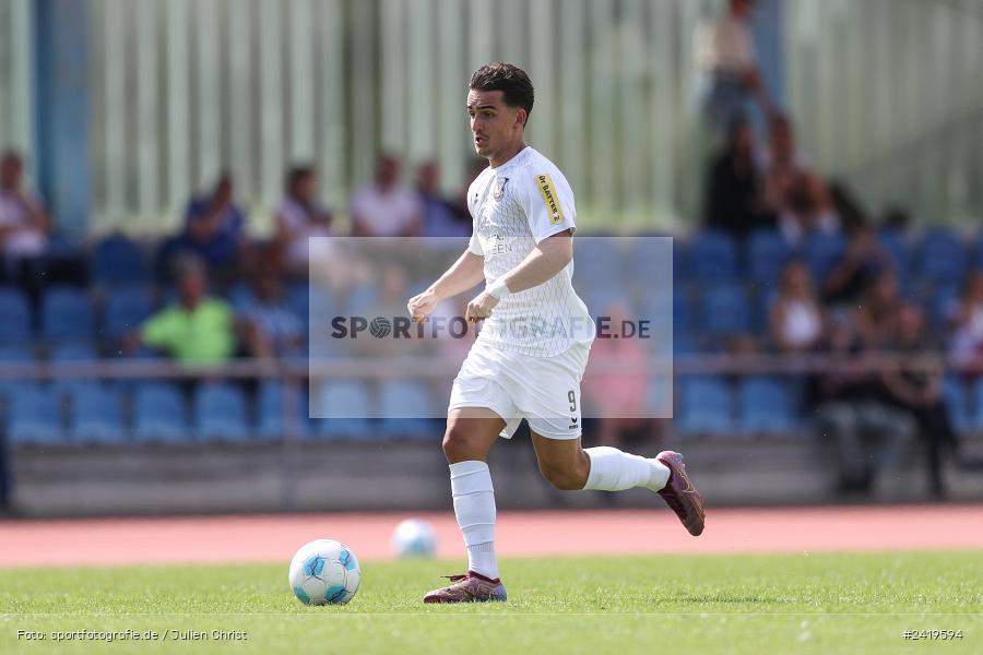 sport, action, Sportgeläde, Regionalliga Südwest, Hessenliga, HFV, Fussball, FSV Frankfurt, FSV, FCB, FC Bayern Alzenau, Alzenau, 13.07.2024 - Bild-ID: 2419594