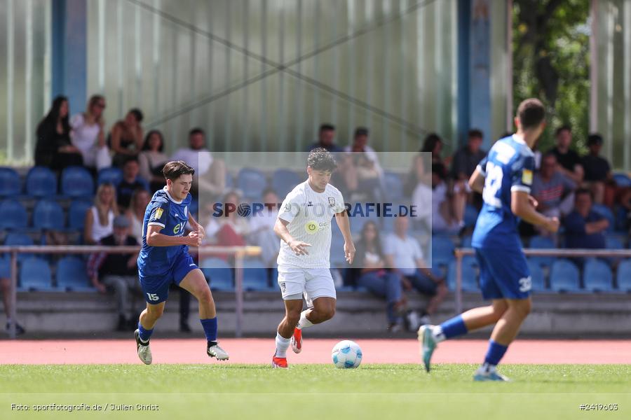 sport, action, Sportgeläde, Regionalliga Südwest, Hessenliga, HFV, Fussball, FSV Frankfurt, FSV, FCB, FC Bayern Alzenau, Alzenau, 13.07.2024 - Bild-ID: 2419603