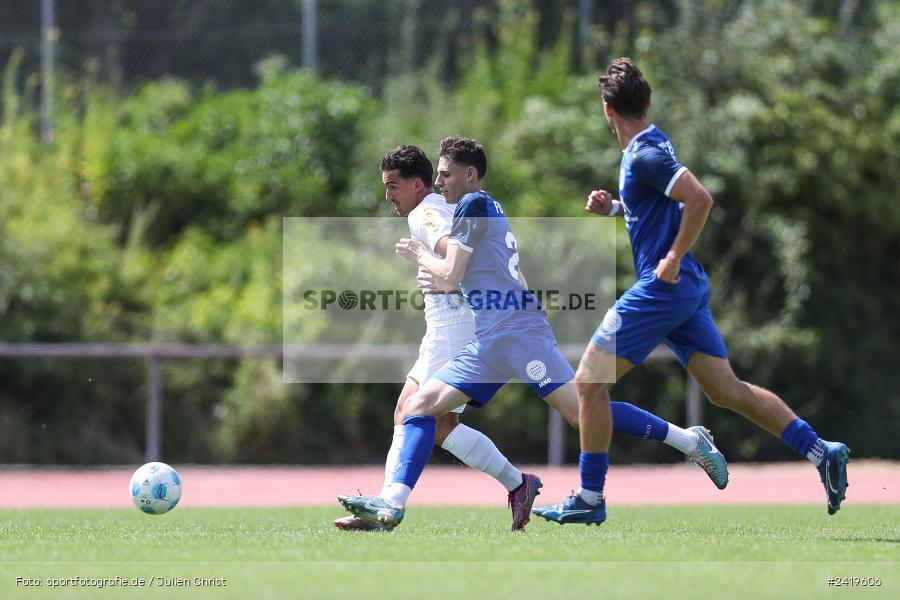 sport, action, Sportgeläde, Regionalliga Südwest, Hessenliga, HFV, Fussball, FSV Frankfurt, FSV, FCB, FC Bayern Alzenau, Alzenau, 13.07.2024 - Bild-ID: 2419606