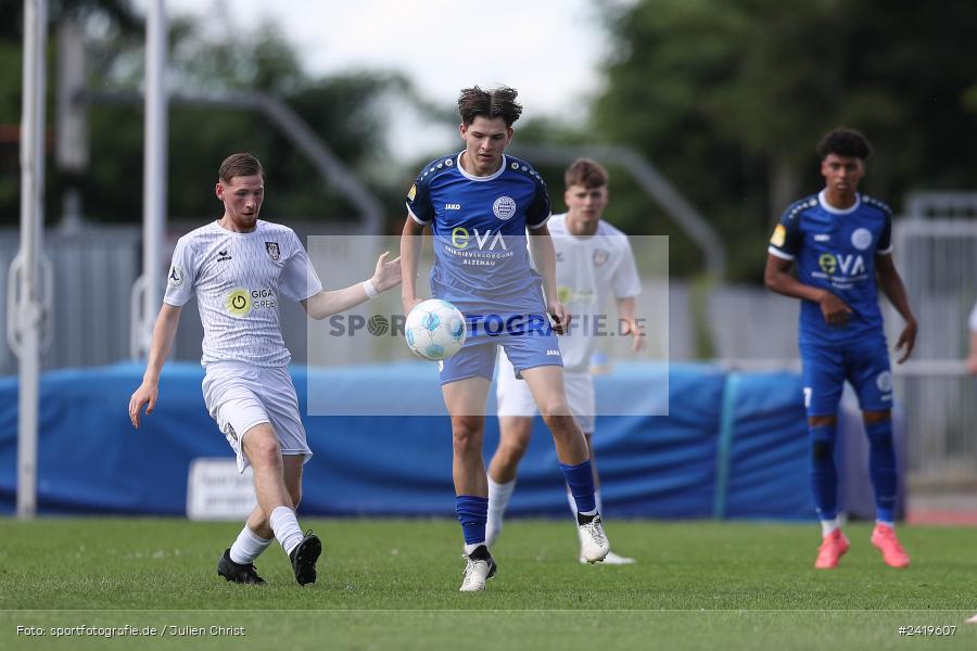 sport, action, Sportgeläde, Regionalliga Südwest, Hessenliga, HFV, Fussball, FSV Frankfurt, FSV, FCB, FC Bayern Alzenau, Alzenau, 13.07.2024 - Bild-ID: 2419607