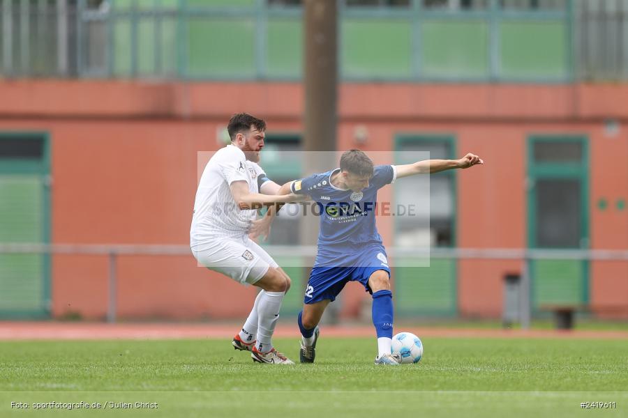sport, action, Sportgeläde, Regionalliga Südwest, Hessenliga, HFV, Fussball, FSV Frankfurt, FSV, FCB, FC Bayern Alzenau, Alzenau, 13.07.2024 - Bild-ID: 2419611