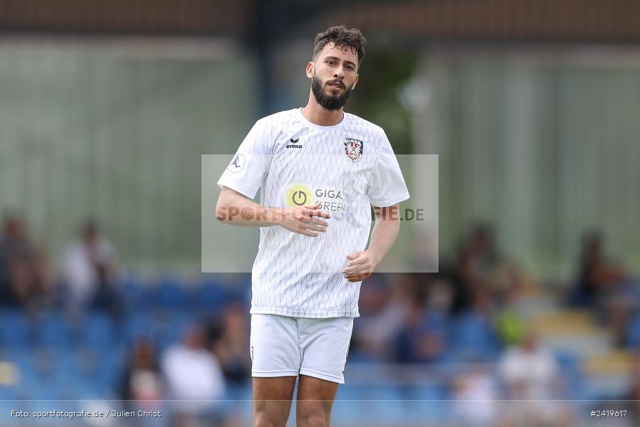sport, action, Sportgeläde, Regionalliga Südwest, Hessenliga, HFV, Fussball, FSV Frankfurt, FSV, FCB, FC Bayern Alzenau, Alzenau, 13.07.2024 - Bild-ID: 2419617
