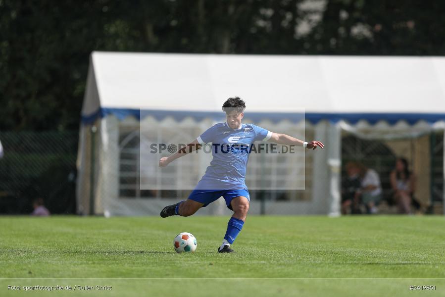 Sportgeländer Gassenhäuser, Wertheim-Nassig, 14.07.2024, sport, action, Fussball, 49. Wertheimer Stadtmeisterschaft 2024, VFB, FCW, VfB Reicholzheim, FC Wertheim-Eichel - Bild-ID: 2419851