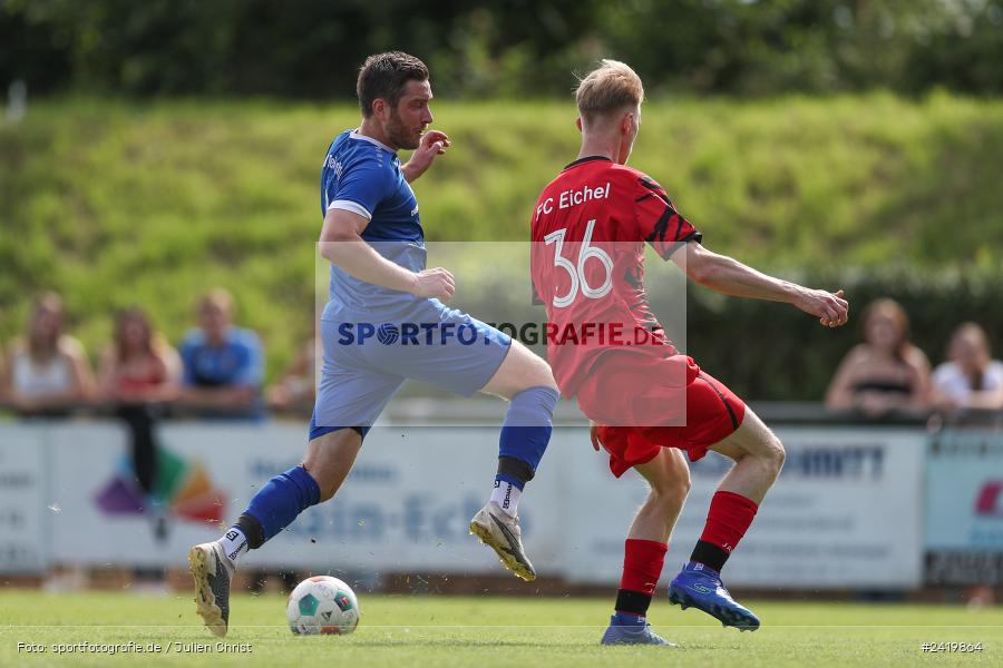 Sportgeländer Gassenhäuser, Wertheim-Nassig, 14.07.2024, sport, action, Fussball, 49. Wertheimer Stadtmeisterschaft 2024, VFB, FCW, VfB Reicholzheim, FC Wertheim-Eichel - Bild-ID: 2419864