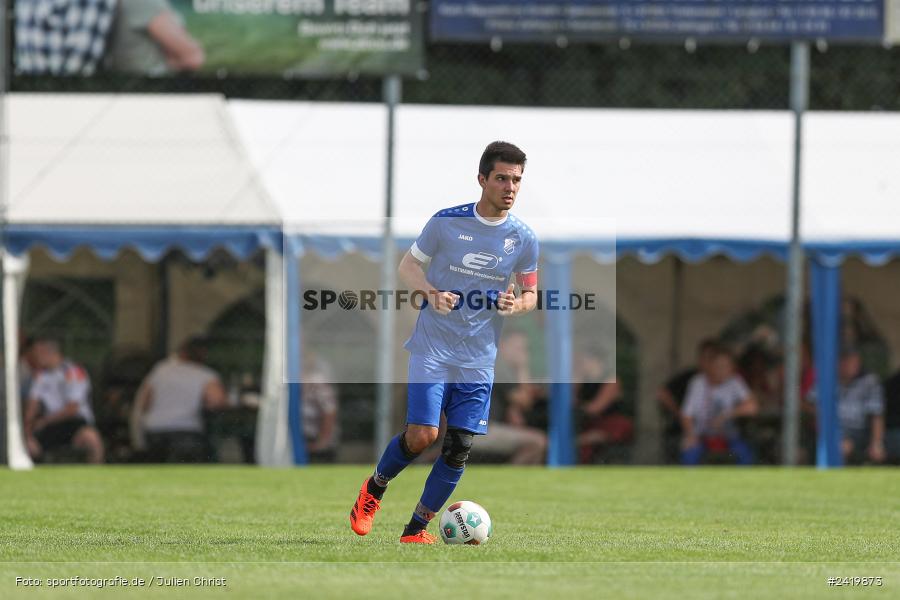 Sportgeländer Gassenhäuser, Wertheim-Nassig, 14.07.2024, sport, action, Fussball, 49. Wertheimer Stadtmeisterschaft 2024, VFB, FCW, VfB Reicholzheim, FC Wertheim-Eichel - Bild-ID: 2419873