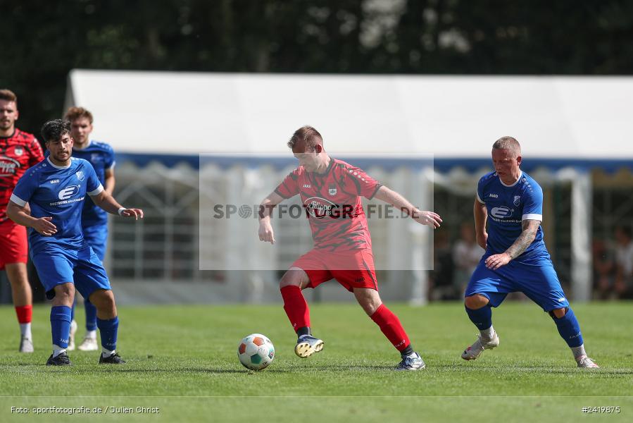 Sportgeländer Gassenhäuser, Wertheim-Nassig, 14.07.2024, sport, action, Fussball, 49. Wertheimer Stadtmeisterschaft 2024, VFB, FCW, VfB Reicholzheim, FC Wertheim-Eichel - Bild-ID: 2419875