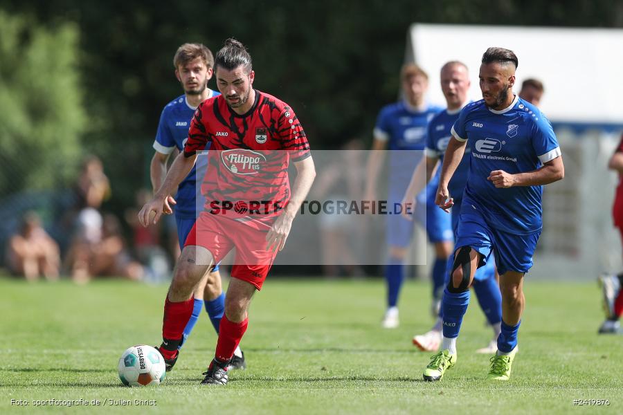 Sportgeländer Gassenhäuser, Wertheim-Nassig, 14.07.2024, sport, action, Fussball, 49. Wertheimer Stadtmeisterschaft 2024, VFB, FCW, VfB Reicholzheim, FC Wertheim-Eichel - Bild-ID: 2419876